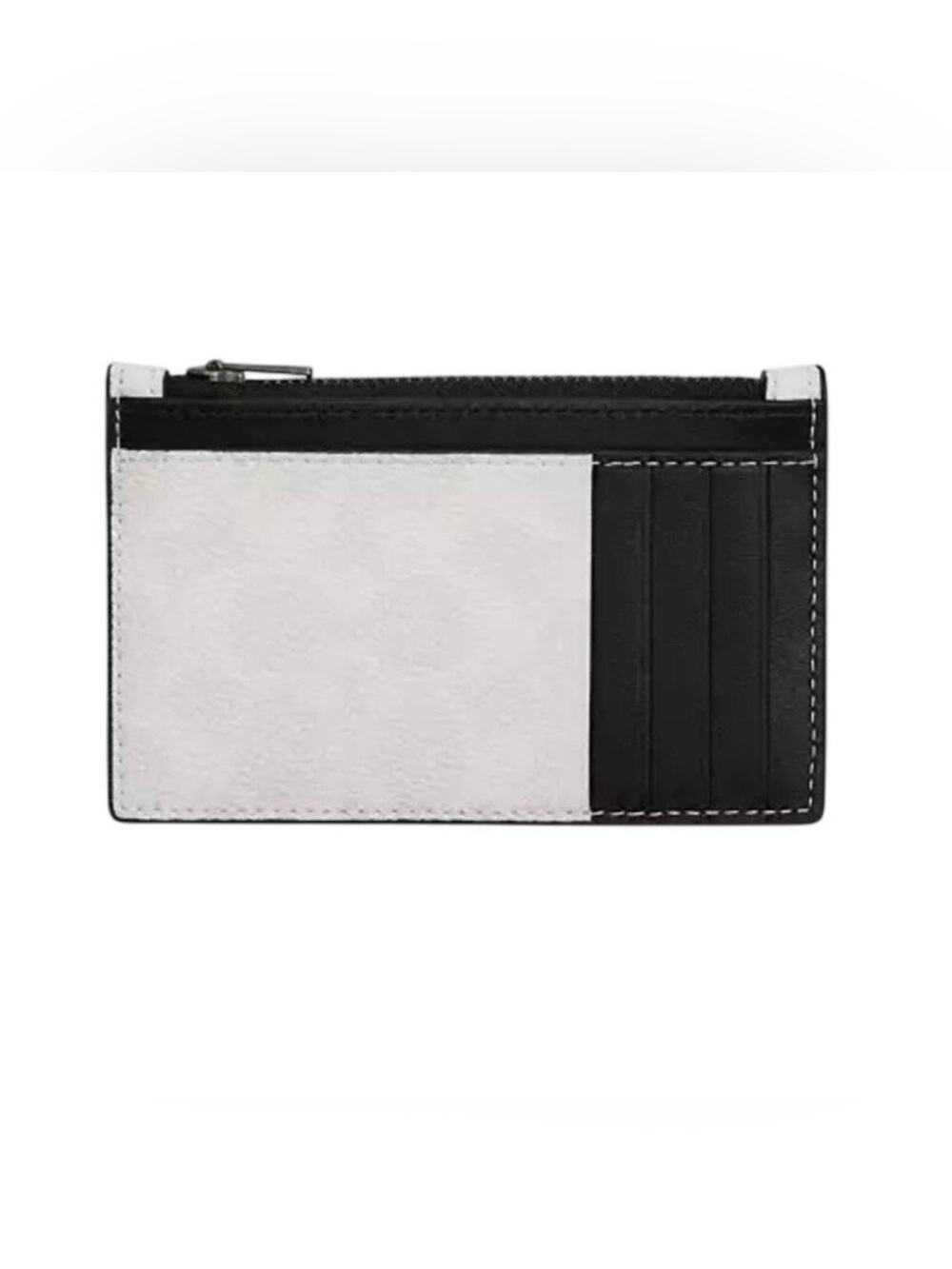 Coach white Zip Card Case-NWT - Picture 11 of 12